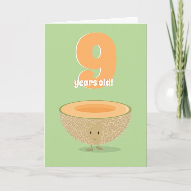 Birthday Cantaloupe | Birthday Card (Front)