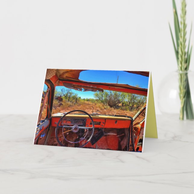 Birthday Car Views 1 Card (Front)