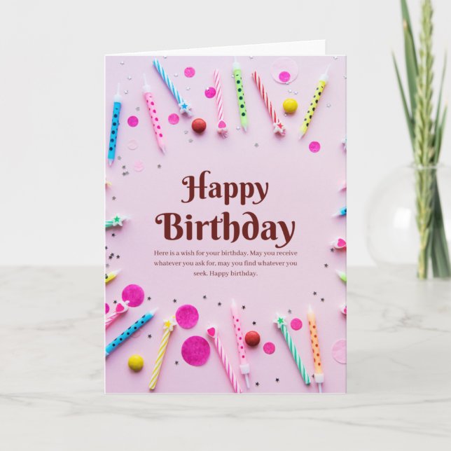 Birthday Card (Front)