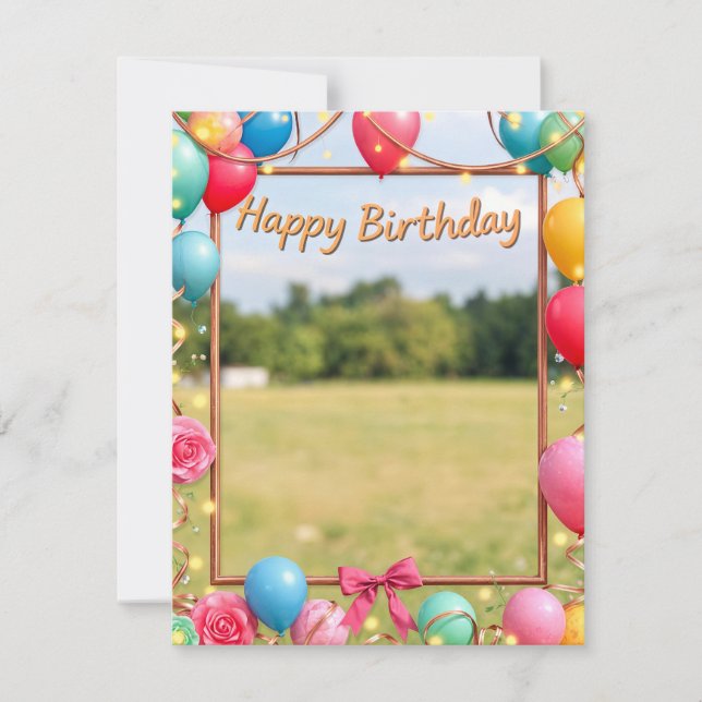 Birthday Card  (Front)