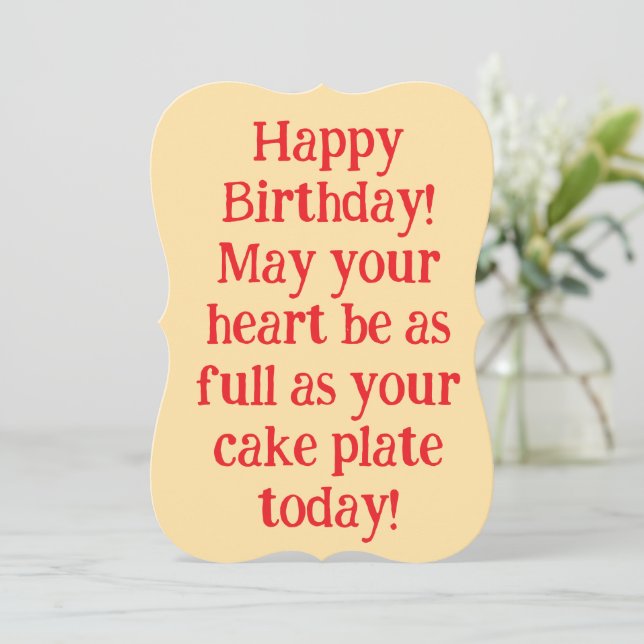 birthday card (Standing Front)