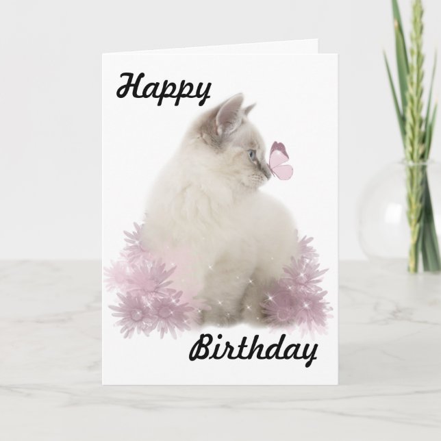 Birthday card (Front)