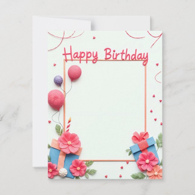 Birthday Card (Front)