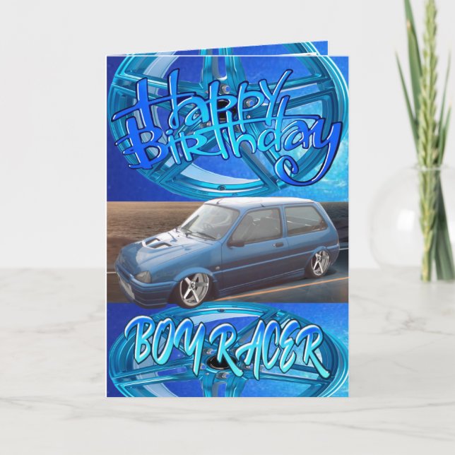 Birthday card  (Front)