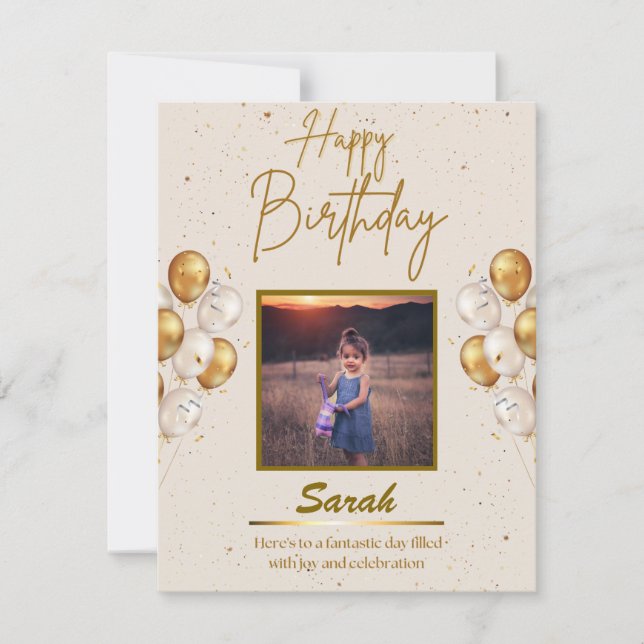 Birthday card (Front)