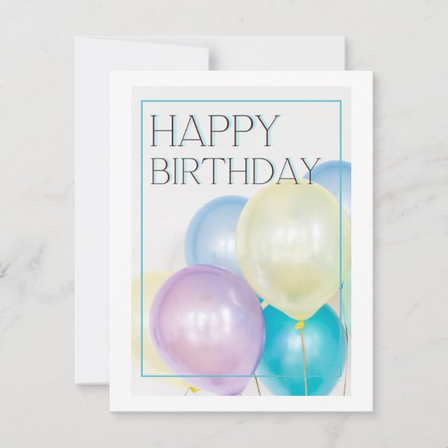 Birthday card (Front)