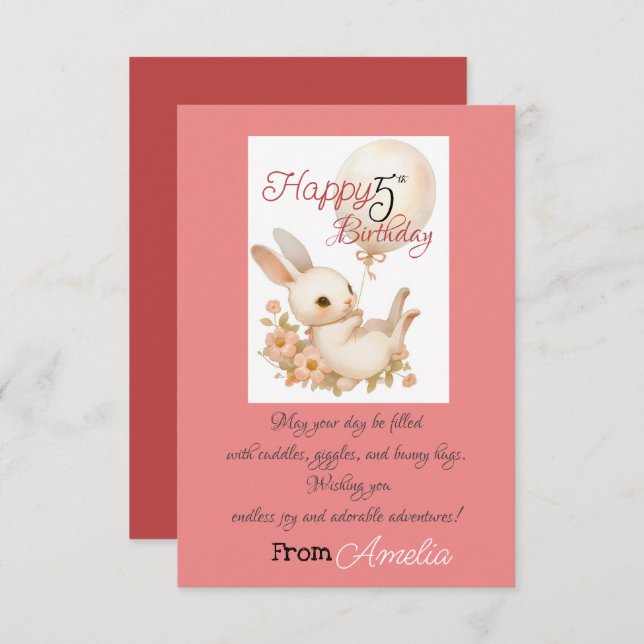 Birthday Card (Front/Back)