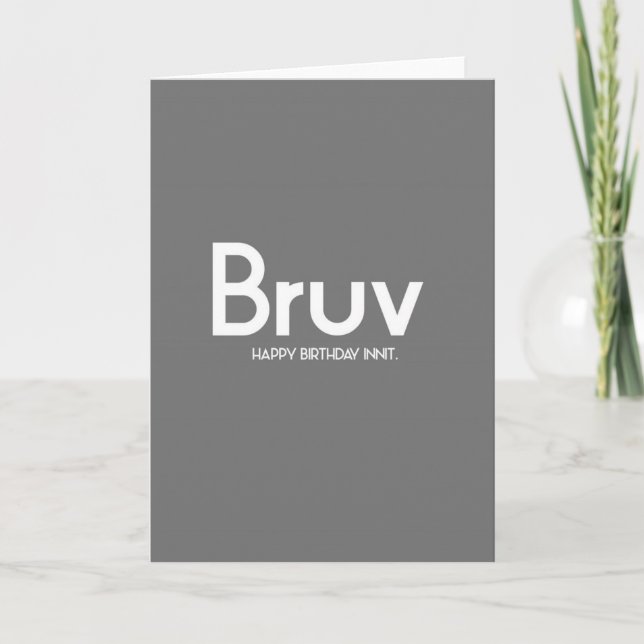 Birthday Card  (Front)