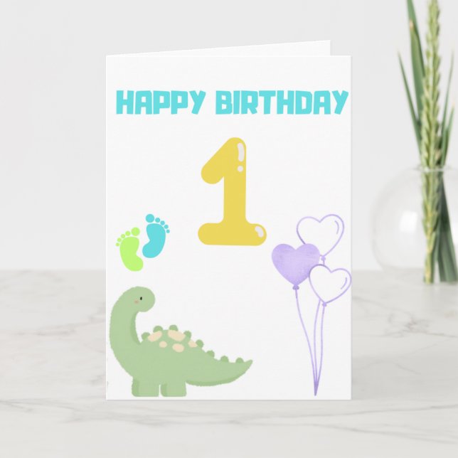 Birthday card (Front)