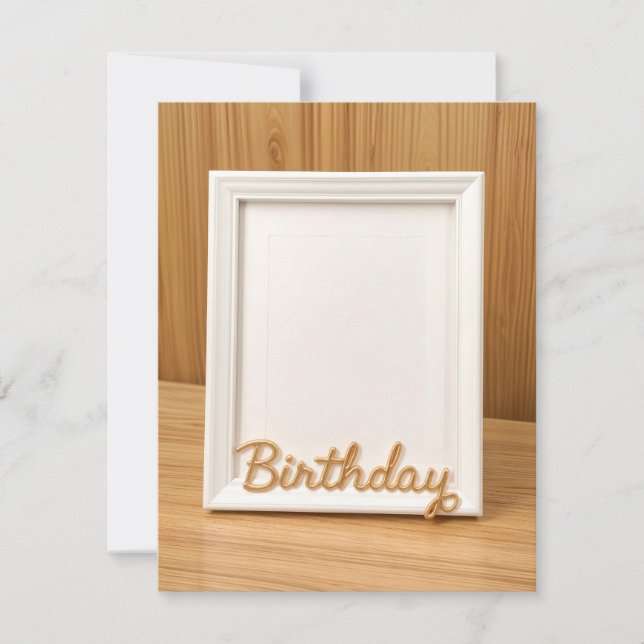 Birthday Card  (Front)