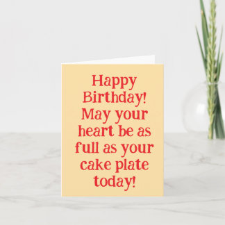birthday card