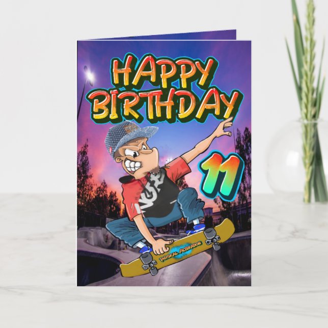 Birthday card 11 (Front)