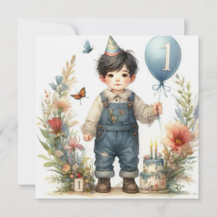 BIRTHDAY CARD ~ 1 Year Old Boy ~