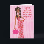 Birthday Card - A great girlfriend<br><div class="desc">Happy Birthday</div>
