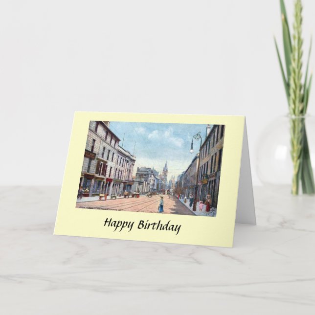 Birthday Card - Aberdeen, Scotland (Front)