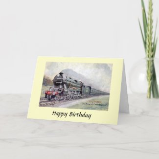 Birthday Card - Atlantic Coast Express
