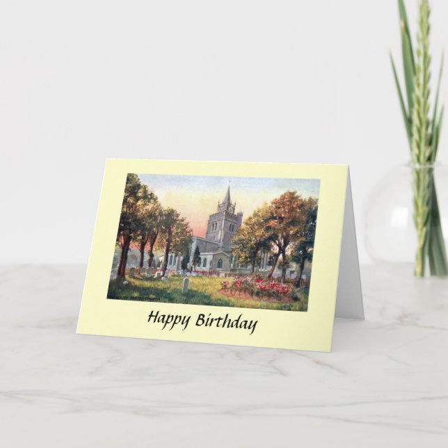 Birthday Card - Aylesbury, Buckinghamshire (Front)