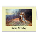 Birthday Card - Bengal Tiger