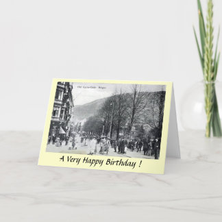 Birthday Card - Bergen, Norway