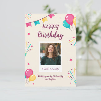 birthday card - birthday greeting card