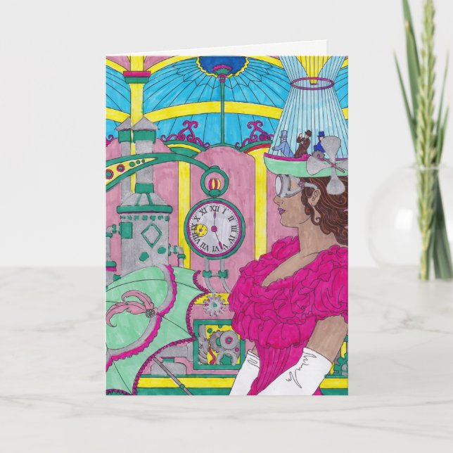 Birthday Card - Bright Atrium (Front)