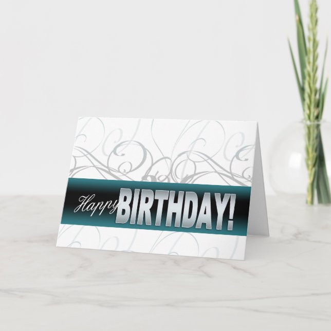 Birthday Card - Business Birthday Card (Front)