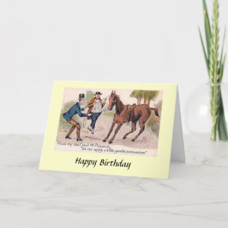 Birthday Card - Charles Dickens, "Pickwick Papers"