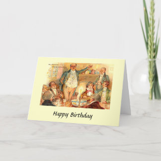 Birthday Card - Charles Dickens, "Pickwick Papers"