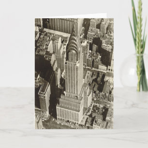 Birthday Card, Chrysler Building, NYC Card