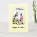 Birthday Card - Comic, Hospital, Humour