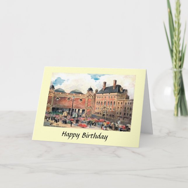 Birthday Card - Covent Garden, London (Front)