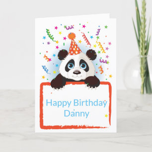 Birthday Card Custom Name