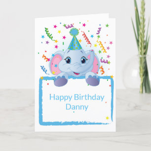 Birthday Card Custom Name