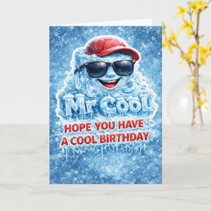 Birthday card description