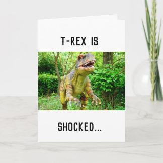 Birthday Card Dinosaur
