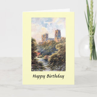 Birthday Card - Durham Cathedral