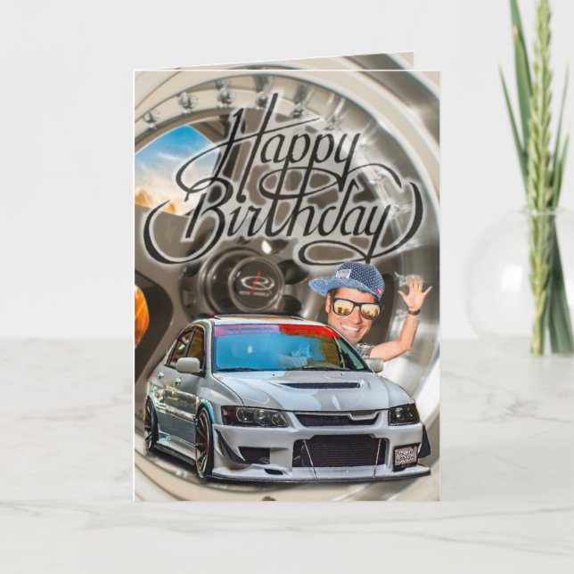 Birthday card evo (Front)