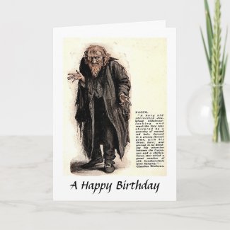 Birthday Card - Fagin from 