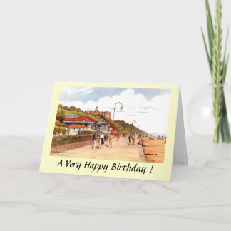 Birthday Card - Felixstowe, Suffolk