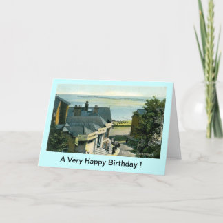 Birthday Card - Felixstowe, Suffolk