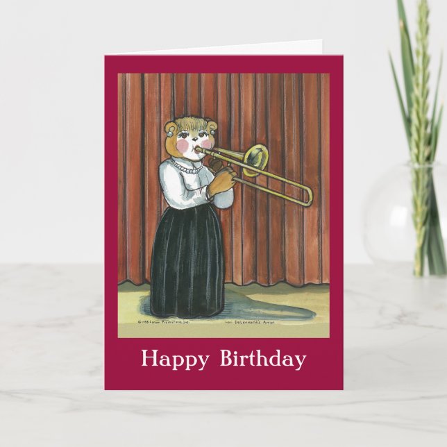 Birthday Card for a Musician (Front)