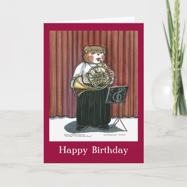 Birthday Card for a Musician (Front)