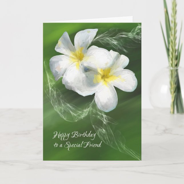 Birthday Card for a Special Friend, Female (Front)