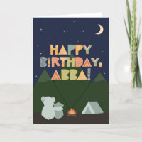 Birthday Card for Abba