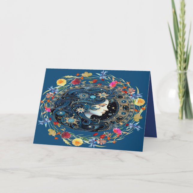 Birthday Card for an Aquarius 1/20 to 2/18 (Front)