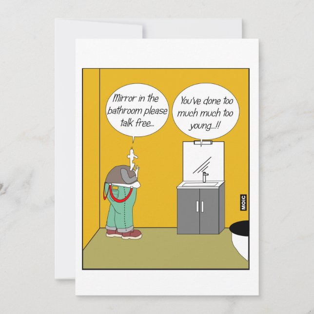 Birthday card for an old Skinhead or SKA Music fan (Front)