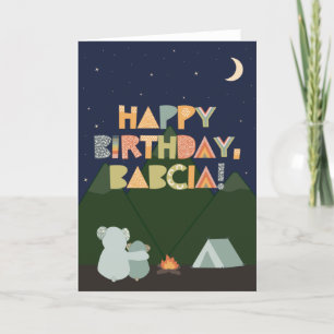 Birthday Card for Babcia