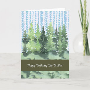 Birthday Card for Big Brother