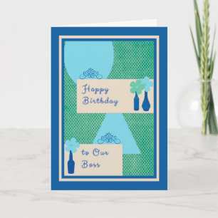 Birthday Card for Boss