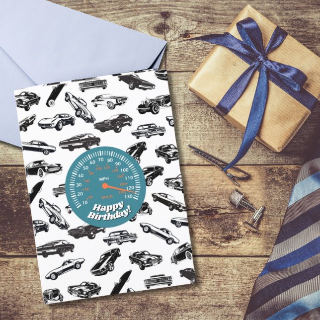 Birthday Card for Classic Car Lover  (Creator Uploaded)